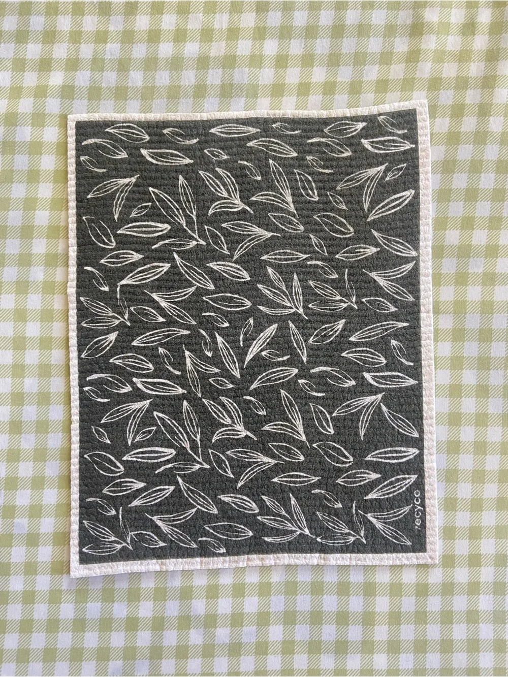 Set of 6 Patterned Swedish Dishcloths- Autumn Designs